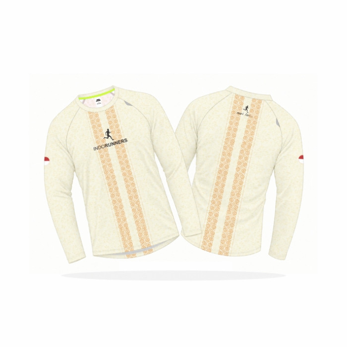 indorunner bandung BATIK TAPAK KENCANA LATTE LONG S